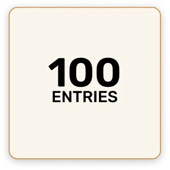100 Easy Entries