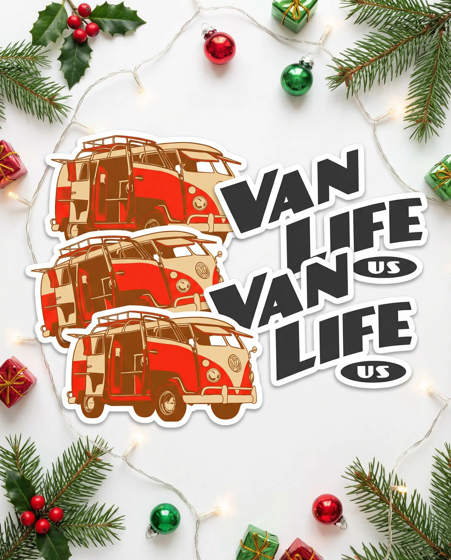 Christmas 5 Sticker Collection