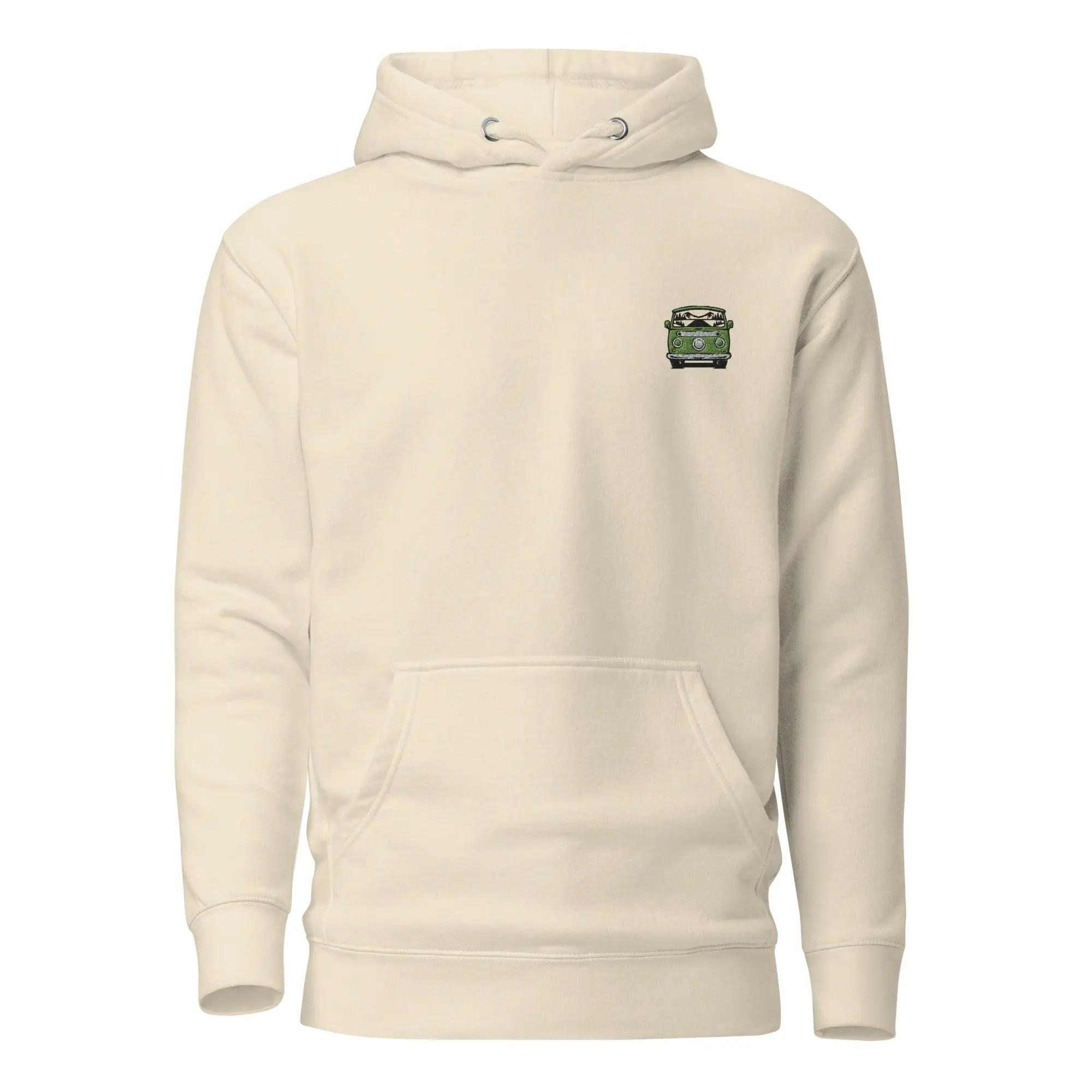 Girl On Bus Hoodie - Van Logo - Image 3