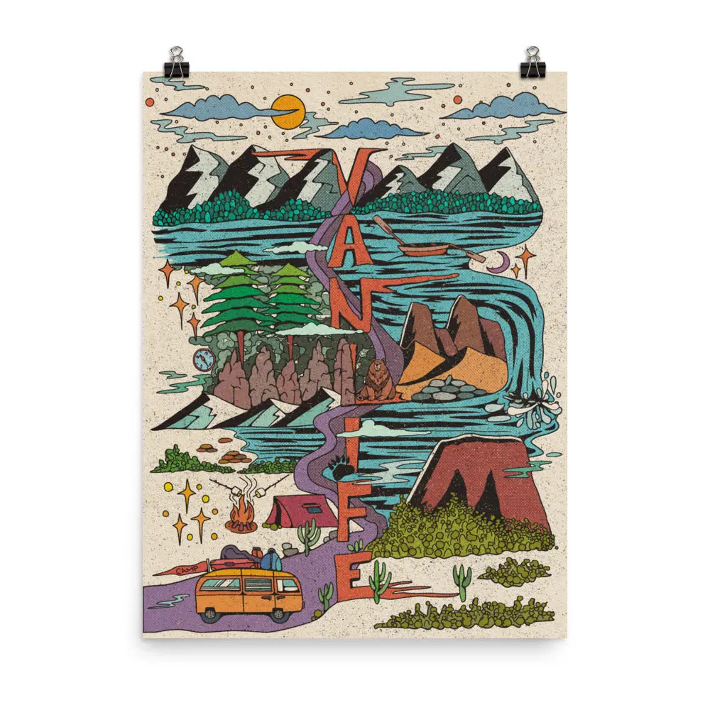 Vanlife Poster