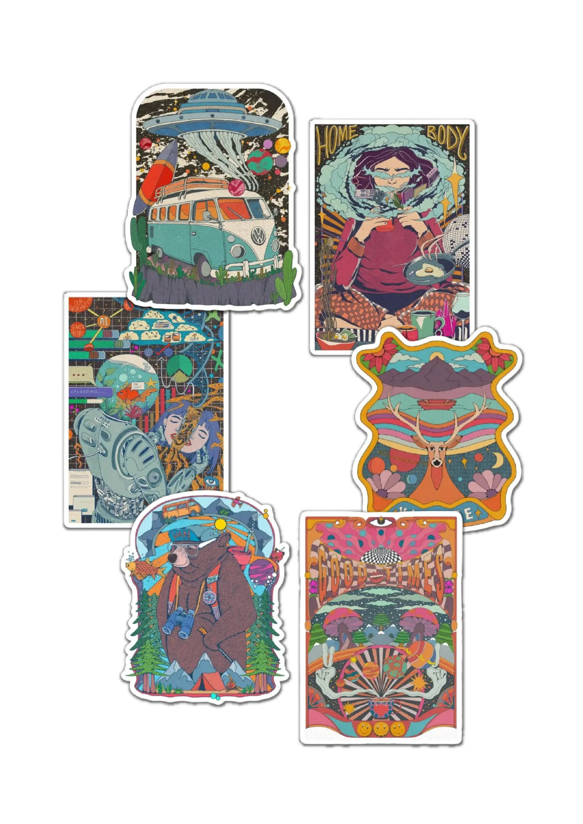 Tripper 6 Sticker Collection